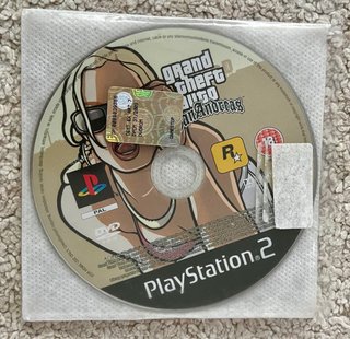 Grand Theft Auto San Andreas PS2 GTA PlayStation 2