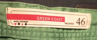 Pantalón corto verde hombre