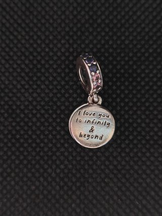 Charm plata 925colgante infinito fondo051-03-00715