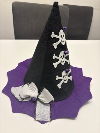 Sombrero disfraz Bruja para niña o mujer Halloween