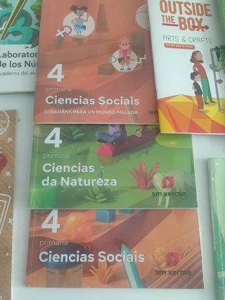 Pack libros 4 primaria