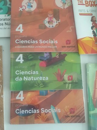 Pack libros 4 primaria