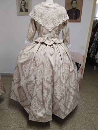 Traje de Fallera Completo Beige