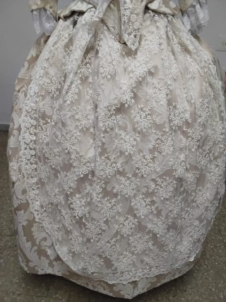 Traje de Fallera Completo Beige