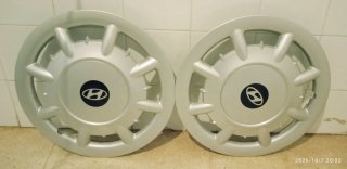 2 Tapacubos Hyundai 13 pulgadas