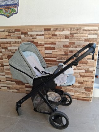Carro Bebecar 2 piezas: capazo y silla