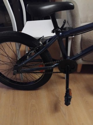Bicicleta BMX azul