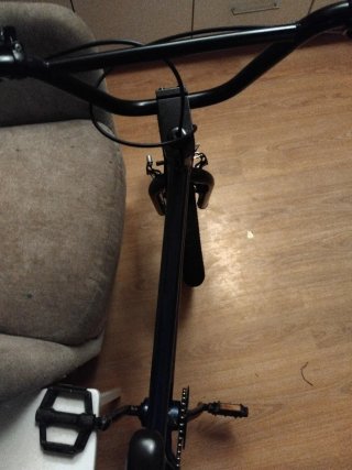Bicicleta BMX azul