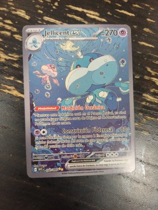 Carta Pokémon Jellicent EX 168/086