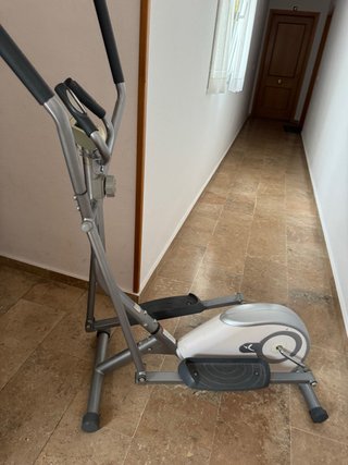 Bicicleta Elíptica Gris domyos