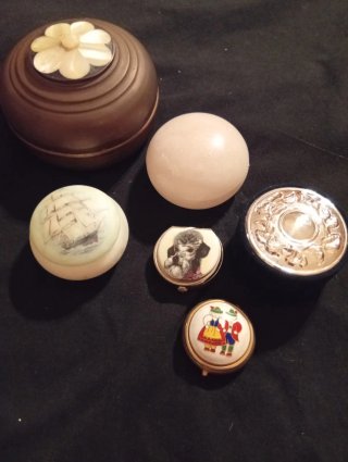 Set di 6 Scatoline Vintage