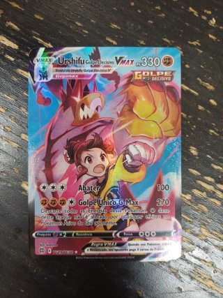Carta Pokémon Urshifu VMAX Golpe Decisivo