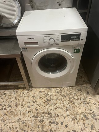 Lavadora Siemens iQ500 Blanca
