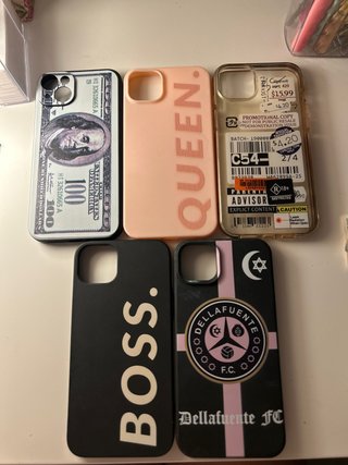 Cover iPhone 14 Plus (5 unità)