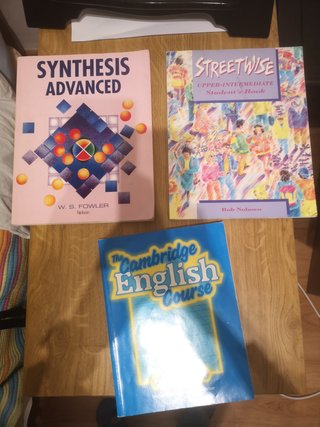 Set de libros en inglés. De muchos tipos diferente