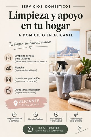 Servicios Domesticos a Domicilio