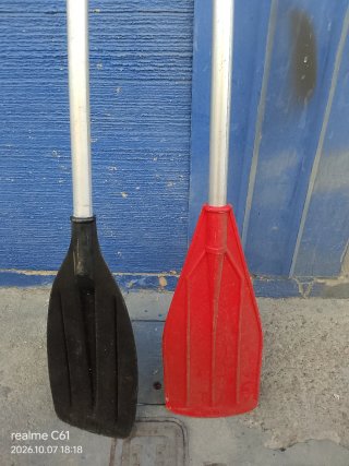 2 Remos de Aluminio Zodiac 1.35m