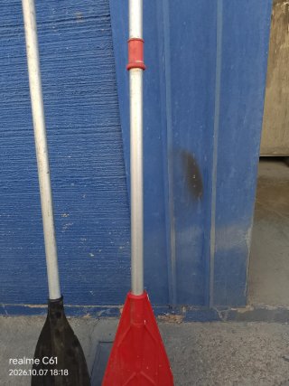 2 Remos de Aluminio Zodiac 1.35m