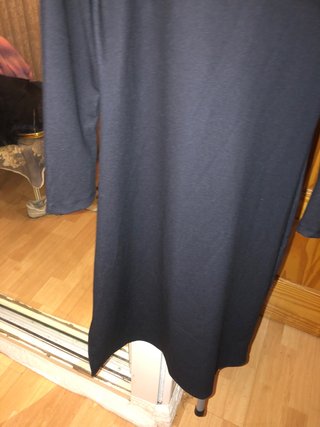 Vestido Abierto Negro y Blanco