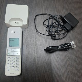 Teléfono Inalámbrico Philips Blanco
