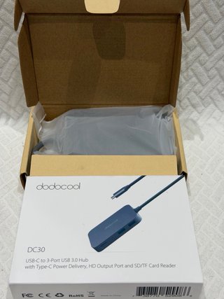 Hub USB-C Dodocool DC30 3 Puertos