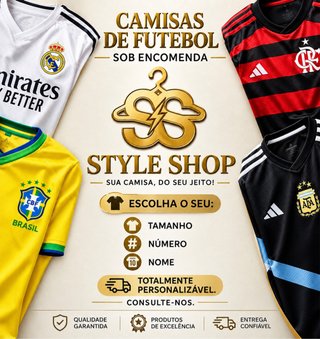 Camisas de Futebol Personalizadas