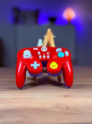 (NUOVO) Controller WII stile Game Cube ed. Mario