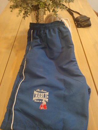 Pantalón de boxeo Charlie azul