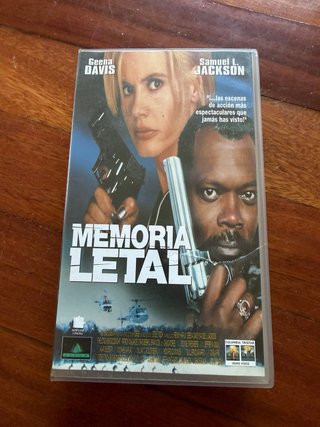VHS Memoria Letal - The Long Kiss Goodnight
