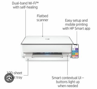 Impresora HP ENVY 6030 prácticamente nueva