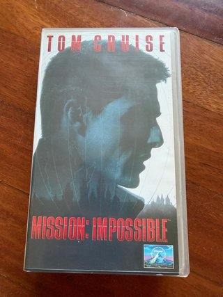 VHS Misión: Imposible (1996) Tom Cruise