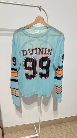 Blusa Malla DVININ 99 Manga Larga