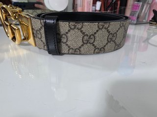 Cinturón Gucci GG Marmont Reversible Talla 75