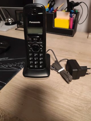 Teléfono Supletorio Panasonic Negro