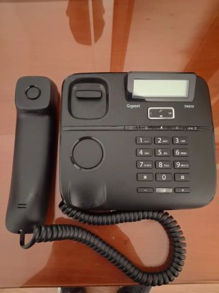Teléfono Gigaset DA610 Negro