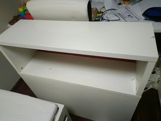 Cama Nido Blanca 90cm con 2 Colchones