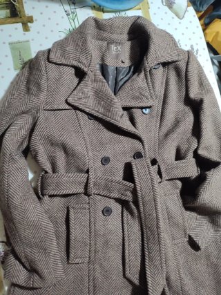 Abrigo largo mujer talla L