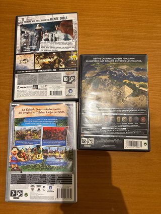 Imperivm III, Splinter Cell, i the Settlers 2 (Pc)