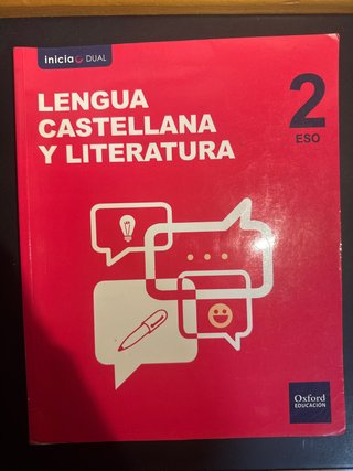 Lengua castellana y literatura, 2 ESO