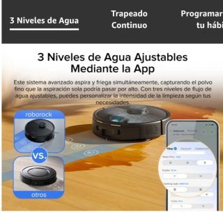 Robot Aspirador y Fregador Roborock Q7L5+