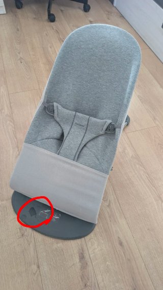 Hamaca BabyBjörn Bliss Gris