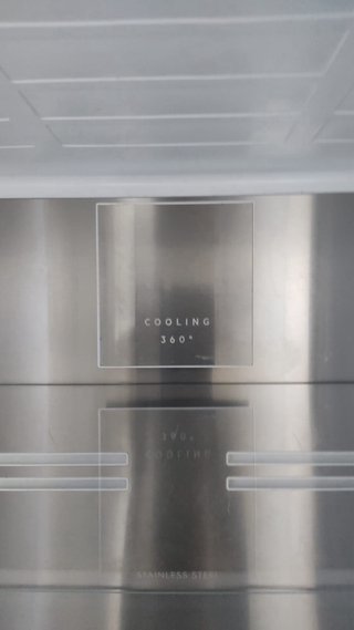 Nevera Combi AEG Acero Inoxidable