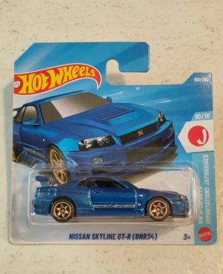 Hot Wheels Nissan Skyline GT-R (BNR34)