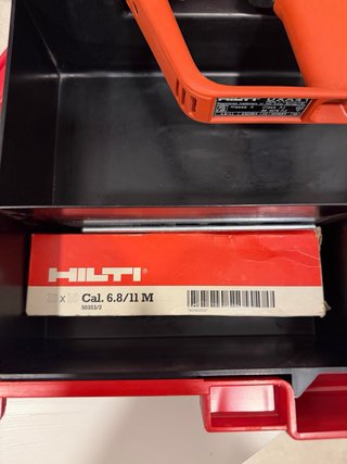HILTI DX A41 Clavadora Pólvora + Acc.