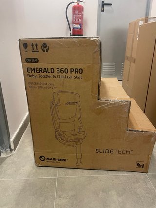 Silla Coche Maxi-Cosi Emerald 360 Pro I-Size - Neg
