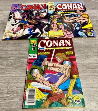 Cómics "Conan El Bárbaro" 1986 a 1991