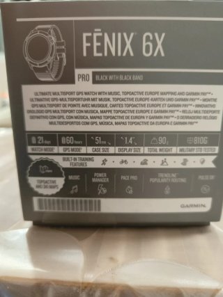 Garmin Fénix 6X Pro