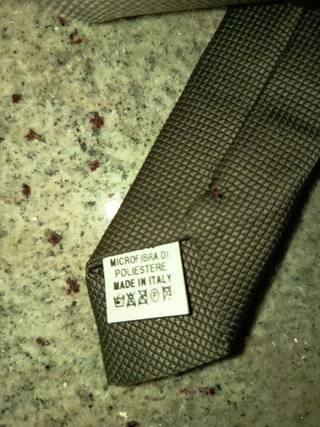 Cravatta Uomo Microfibra Made in Italy
