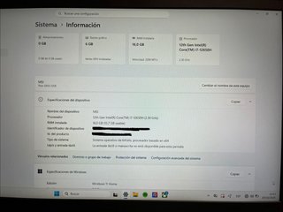 Ordenador portátil gaming MSI Thin GF63 12VE