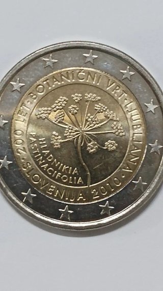 Moneda 2 Euros Eslovenia 2010